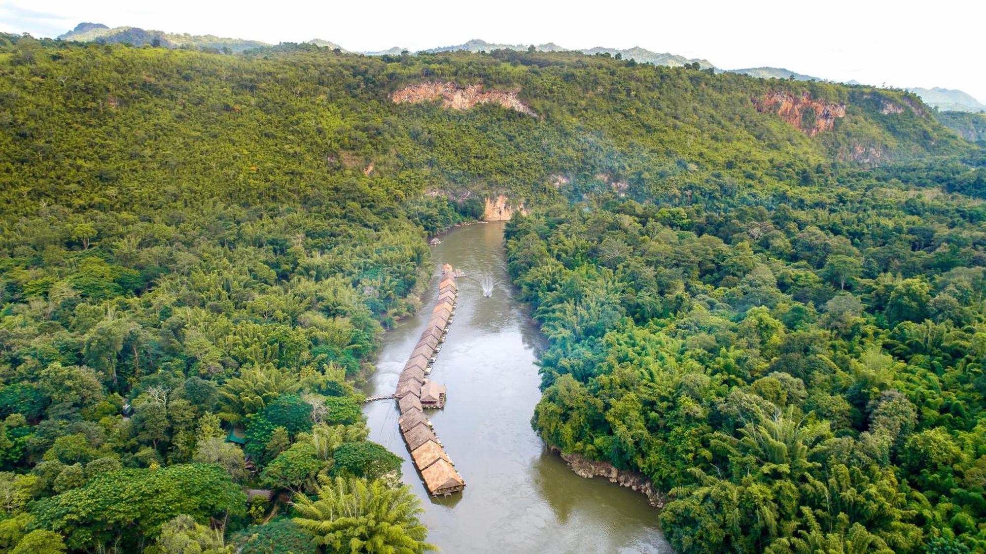 River Kwai Jungle Rafts Hotel Sai Yok Exterior photo